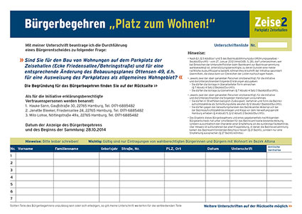 Bürgerbegehren: Die Stimmenlage im Stadtteil Bürgerbegehren: Die Stimmenlage im Stadtteil