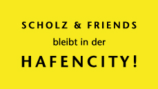 Scholz & Friends bleibt in der Hafencity!